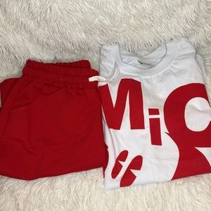 Kids micky mouse outfit